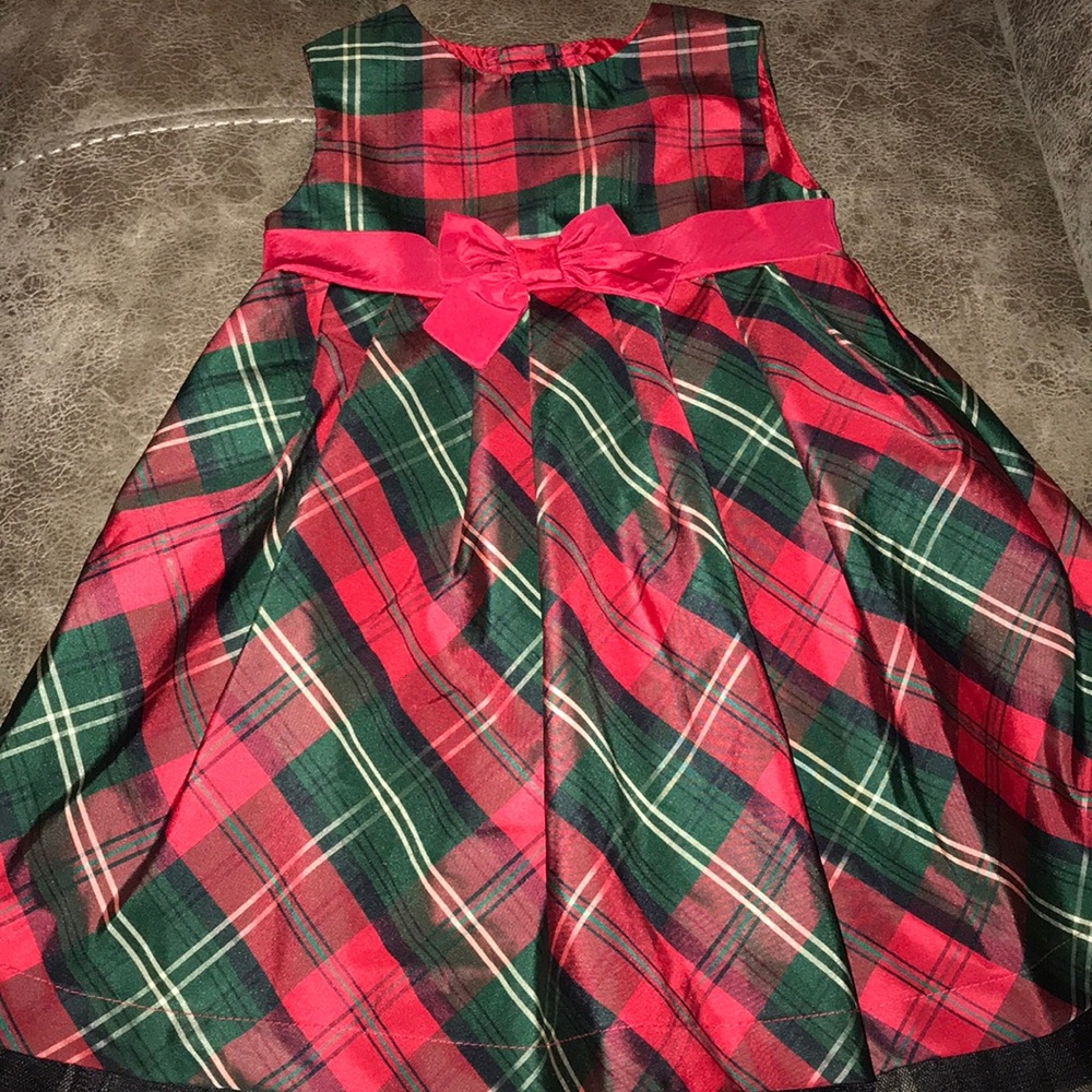 Plaid Toddler Girls Dress